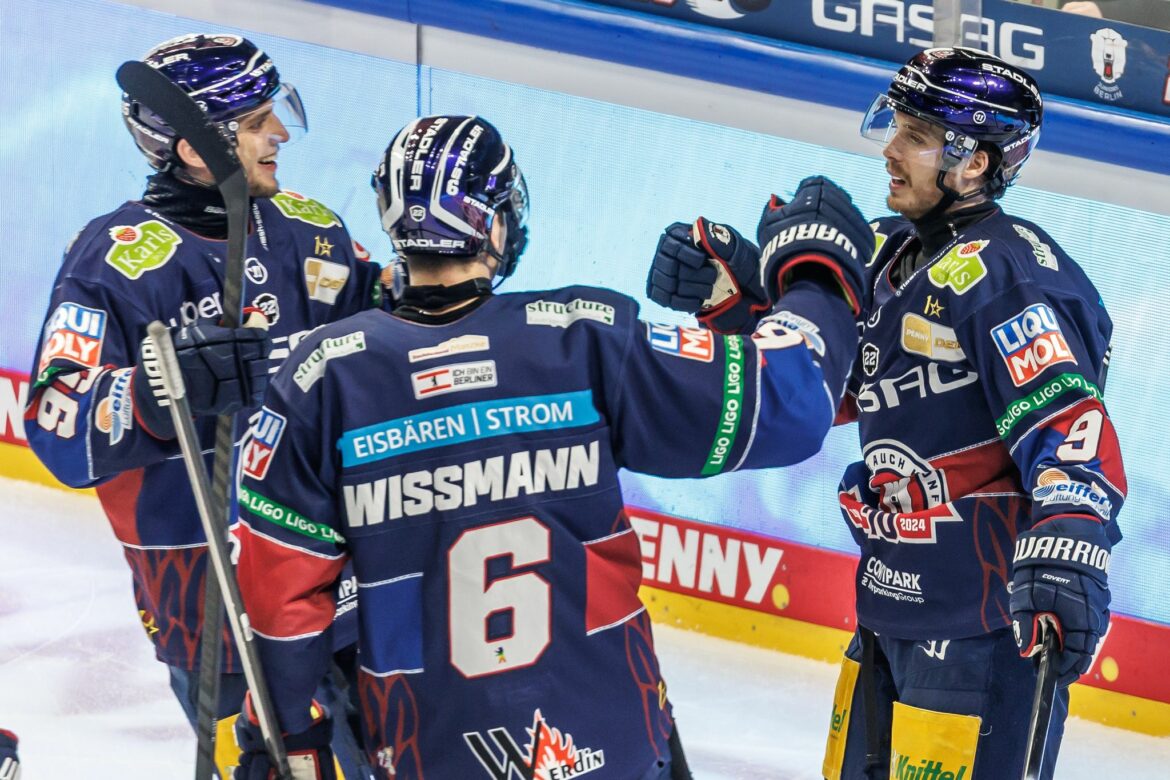 Berlin gewinnt erstes DEL-Halbfinalspiel gegen Mannheim