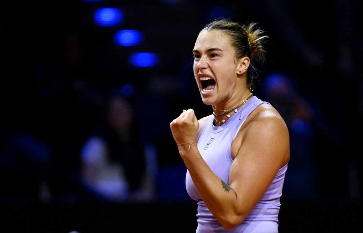 Sabalenka hat gegen Ostapenko Chance auf Stuttgart-Titel