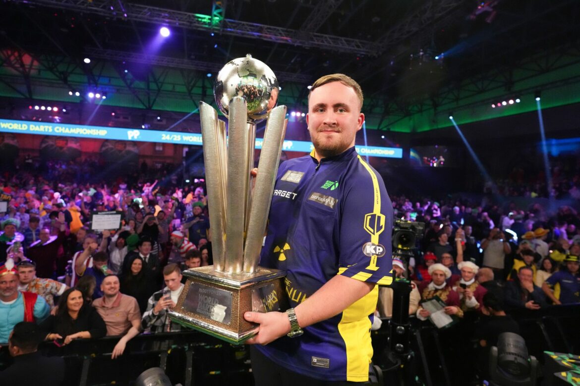 Spitzname «Atombombe»: Für Darts-Star Littler kein Problem