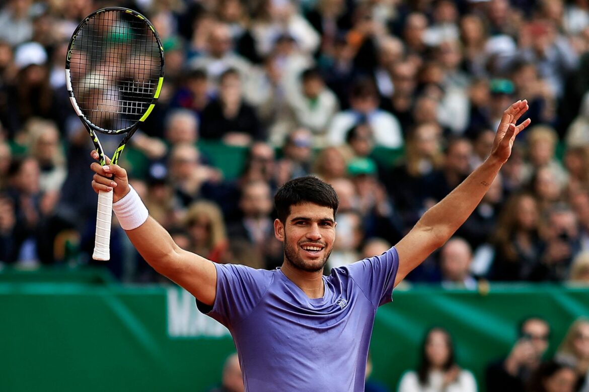 Alcaraz holt Titel bei Tennis-Turnier in Monte- Carlo