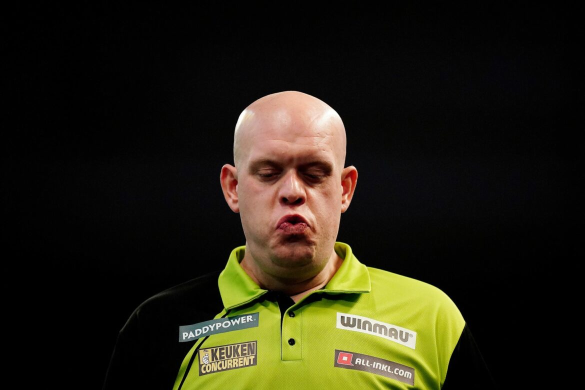 Umsonst nach Berlin gereist: Darts-Star van Gerwen fällt aus