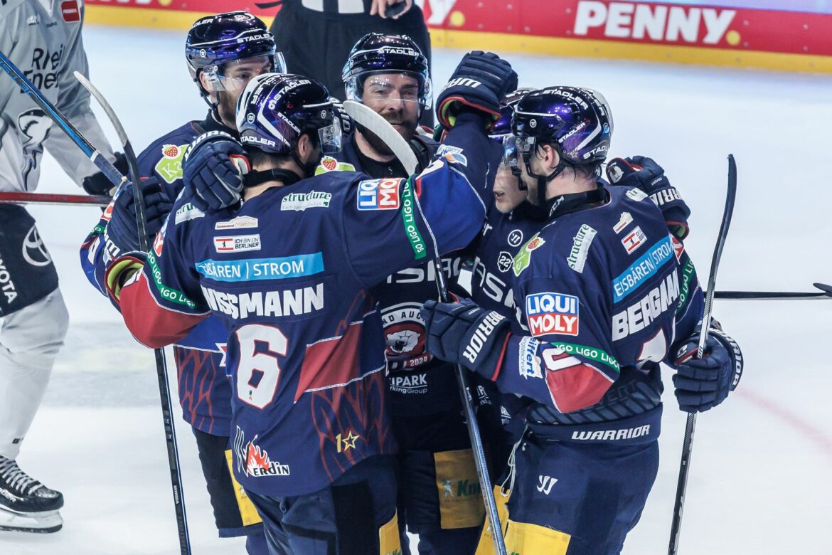 Eisbären Berlin gewinnen erstes DEL-Finale gegen Köln